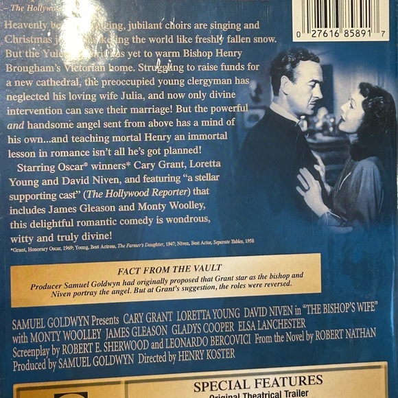 The Bishop's Wife DVD Sealed NWOT - Picture 3 of 5